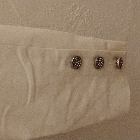 Adele Simpson I Magnin Cream Wool Button Down Dress Hong Kong 8 Bust 36 Lengt 44 - Picture 2 of 8